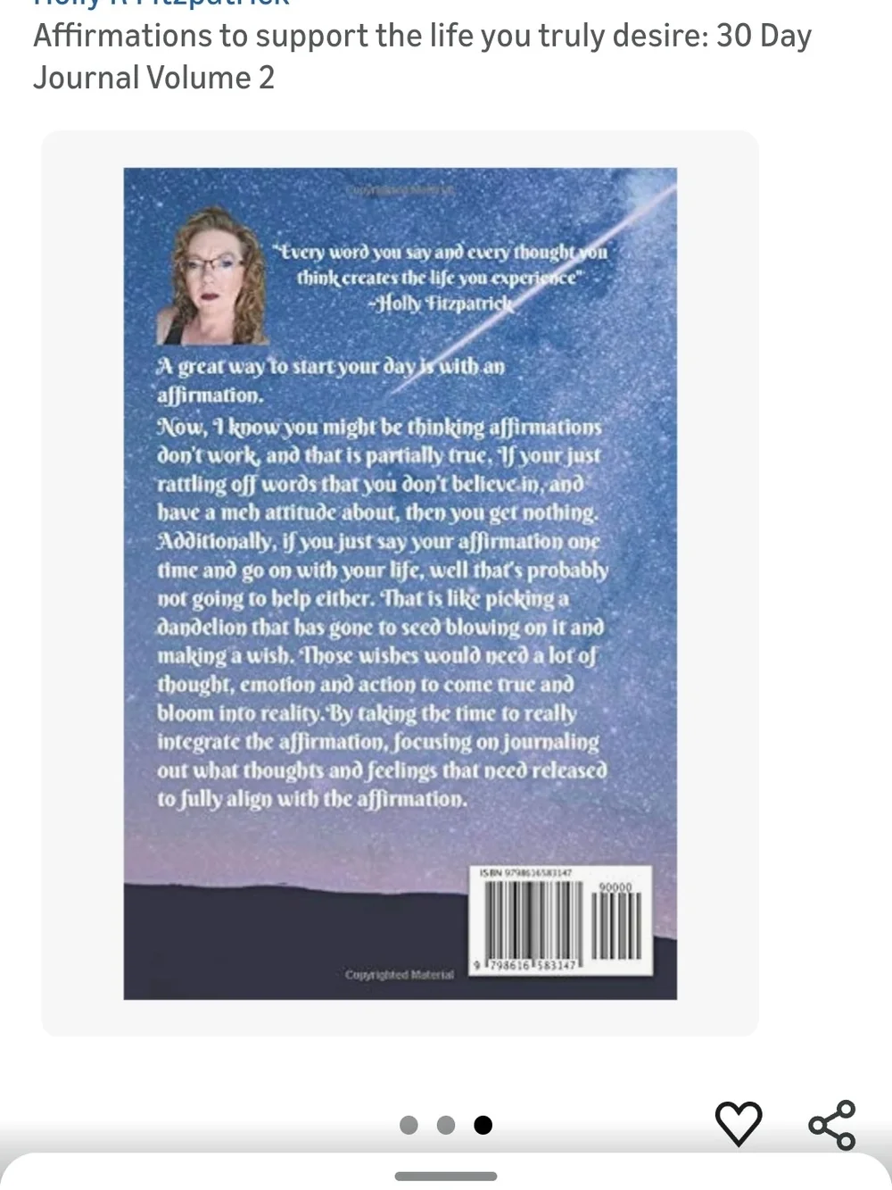 Affirmations to Support the Life You Truly Desire Vol2 Guided Journal